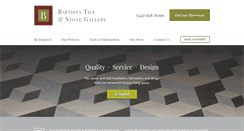 Desktop Screenshot of baptistatile.com